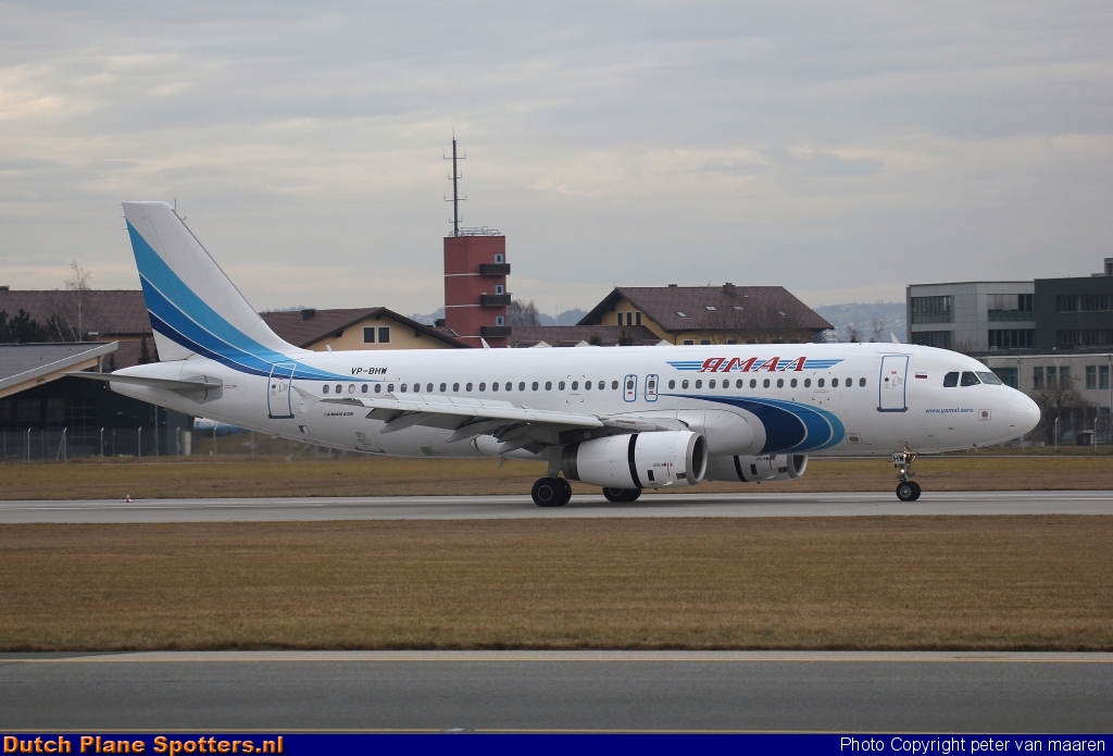 VP-BHW Airbus A320 Yamal Airlines by peter van maaren