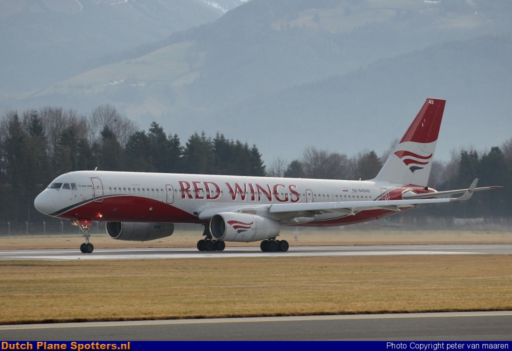 RA-64049 Tupolev Tu-204 Red Wings by peter van maaren