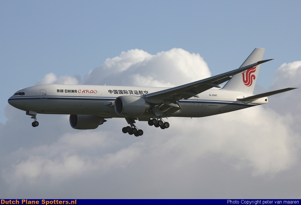B-2097 Boeing 777-F Air China Cargo by peter van maaren