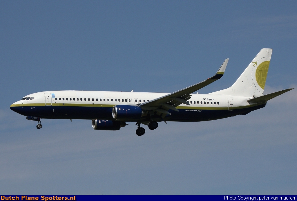 N738MA Boeing 737-800 ArkeFly by peter van maaren