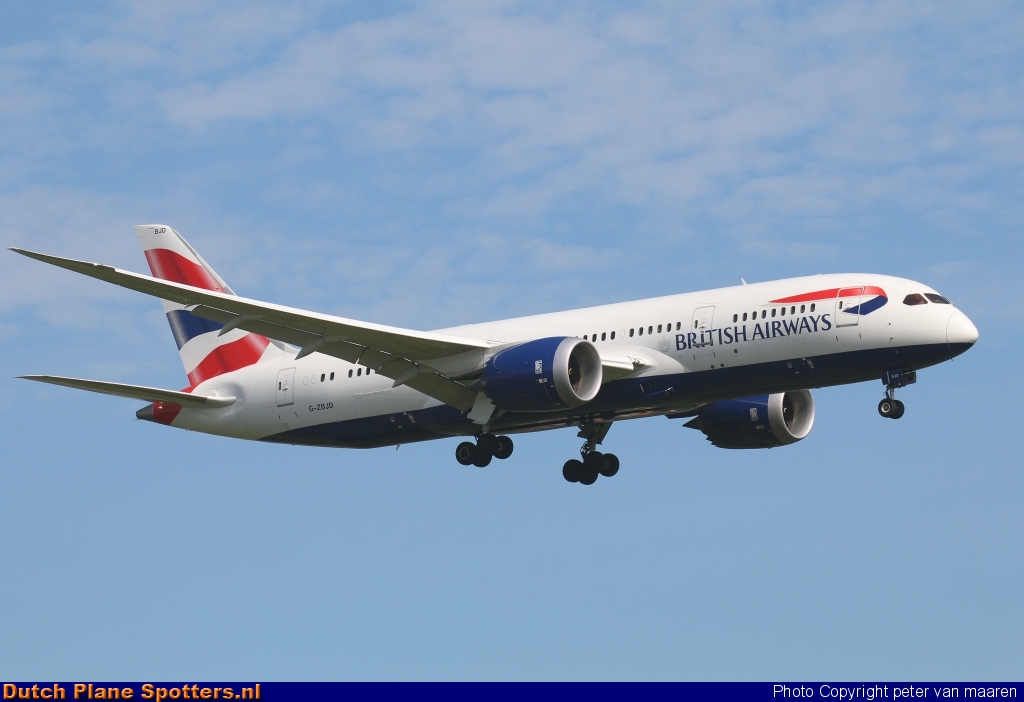 G-ZBJD Boeing 787-8 Dreamliner British Airways by peter van maaren