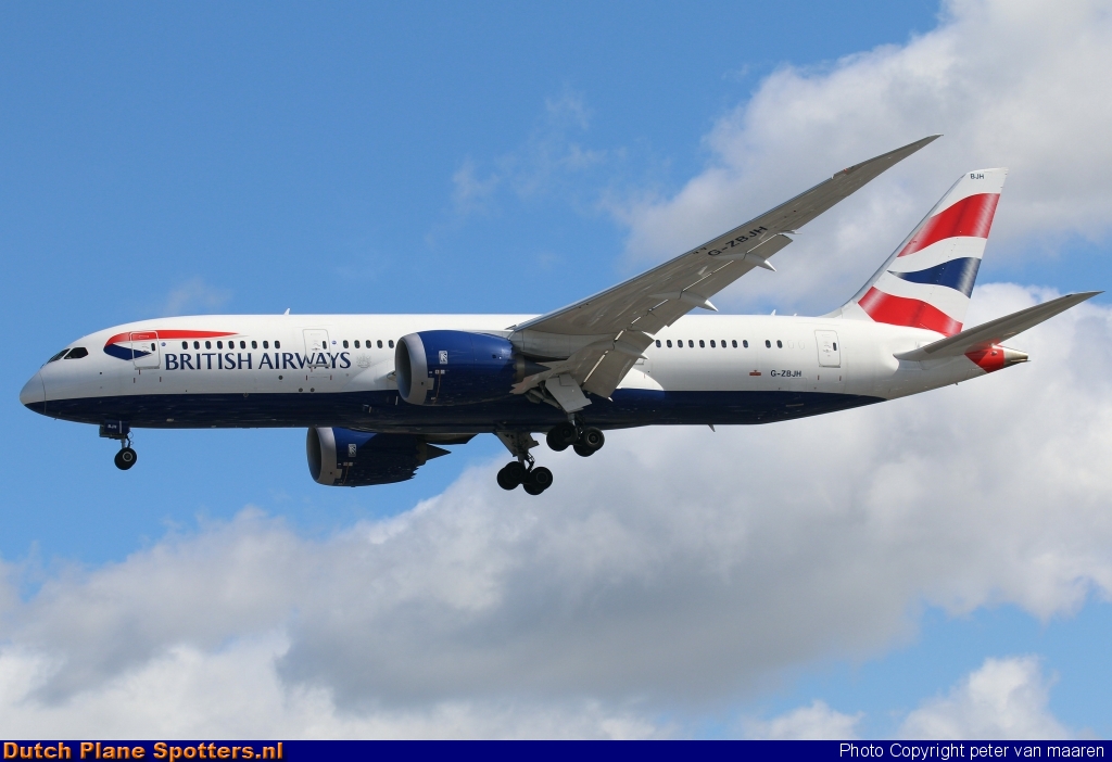 G-ZBJH Boeing 787-8 Dreamliner British Airways by peter van maaren