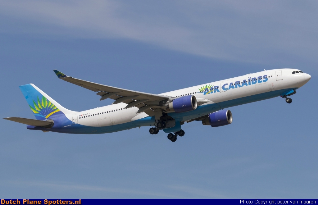 F-ORLY Airbus A330-300 Air Caraïbes by peter van maaren
