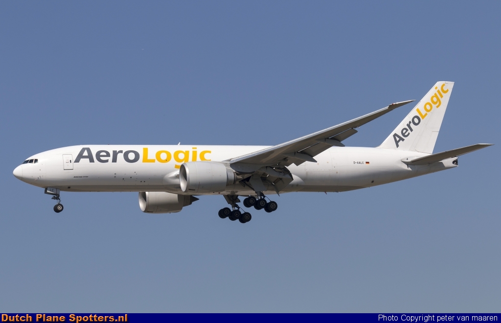 D-AALC Boeing 777-F AeroLogic by peter van maaren