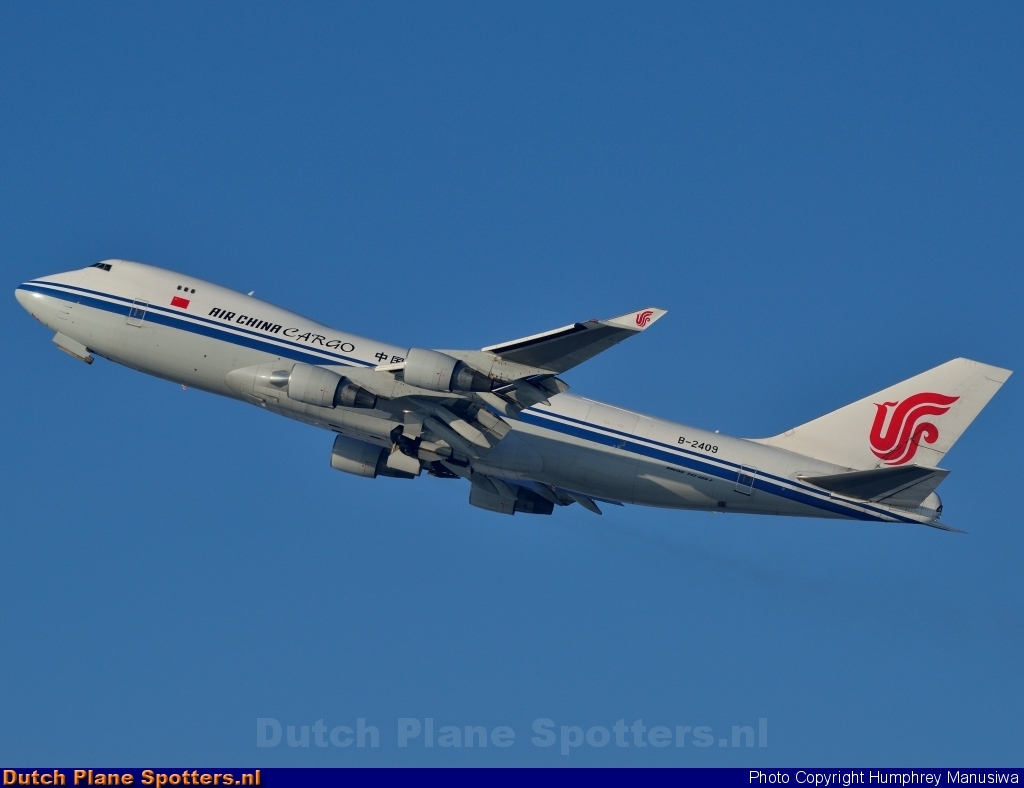 B-2409 Boeing 747-400 Air China Cargo by Humphrey Manusiwa