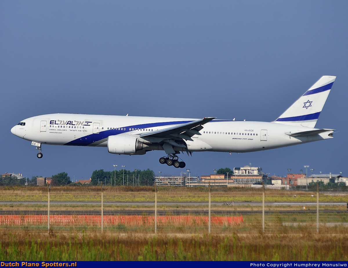 4X-ECE Boeing 777-200 El Al Israel Airlines by Humphrey Manusiwa