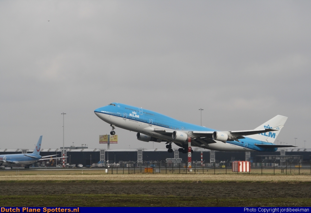 PH-BFR Boeing 747-400 KLM Royal Dutch Airlines by jordibeekman