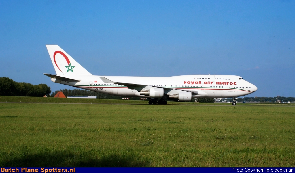 CN-RGA Boeing 747-400 Royal Air Maroc by jordibeekman
