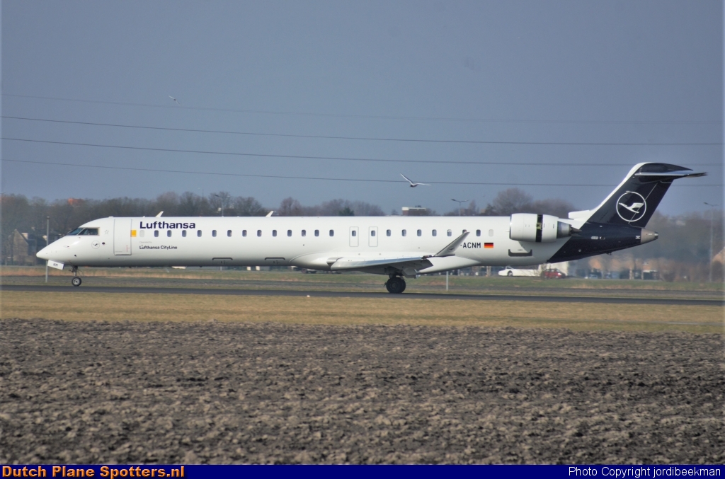 D-ACNM Bombardier Canadair CRJ900 CityLine (Lufthansa Regional) by jordibeekman