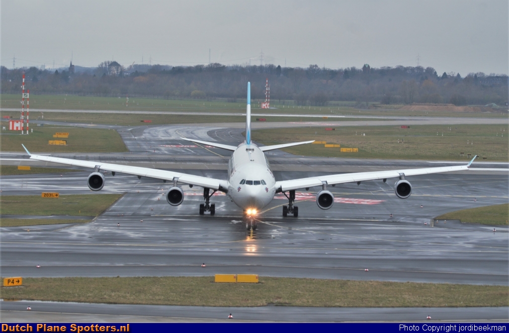 OO-SCW Airbus A340-300 Brussels Airlines (Eurowings) by jordibeekman