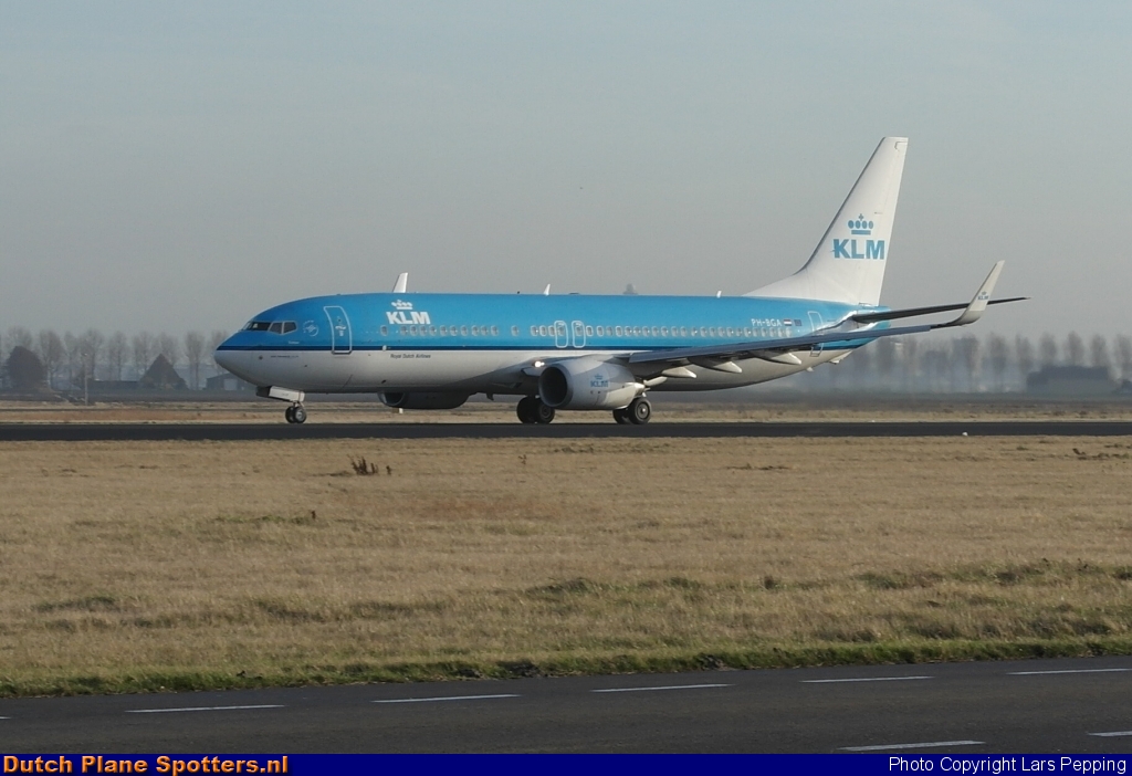 PH-BGA Boeing 737-800 KLM Royal Dutch Airlines by Lars Pepping
