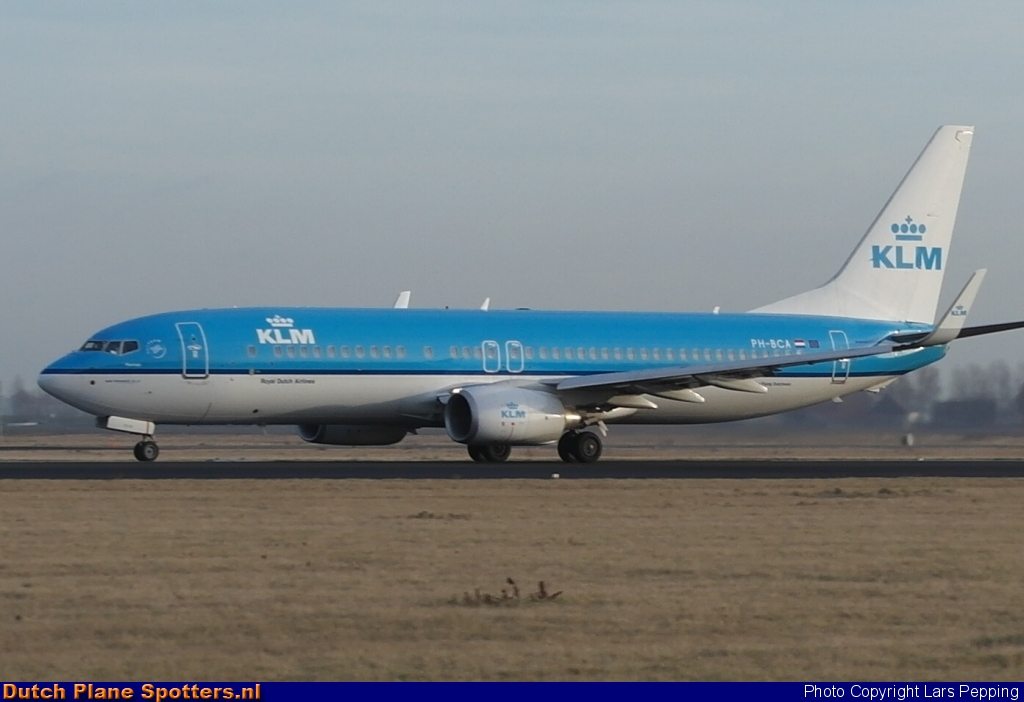 PH-BCA Boeing 737-800 KLM Royal Dutch Airlines by Lars Pepping