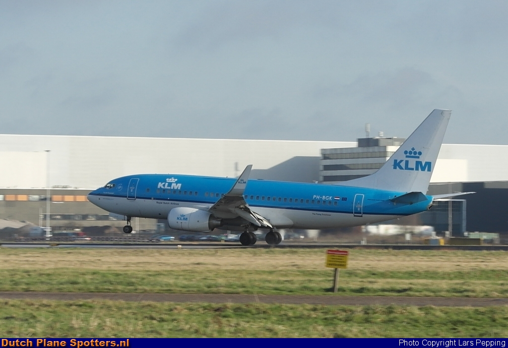 PH-BGK Boeing 737-700 KLM Royal Dutch Airlines by Lars Pepping