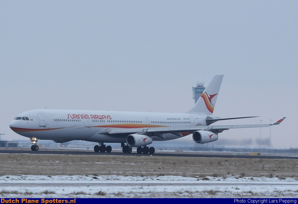 PZ-TCP Airbus A340-300 Surinam Airways by Lars Pepping