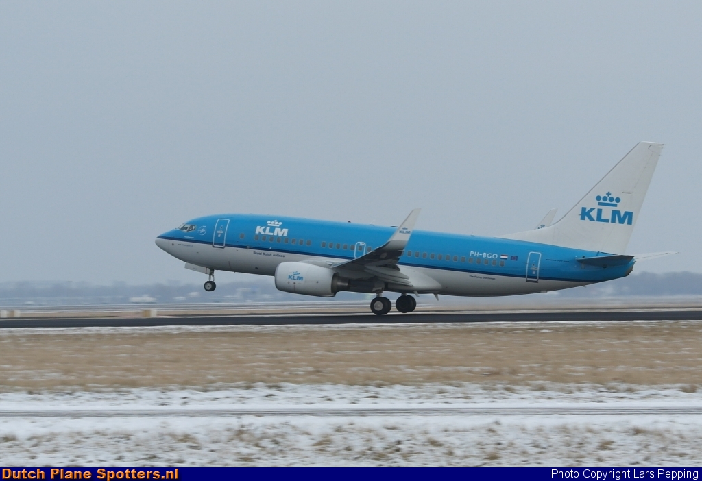PH-BGO Boeing 737-700 KLM Royal Dutch Airlines by Lars Pepping