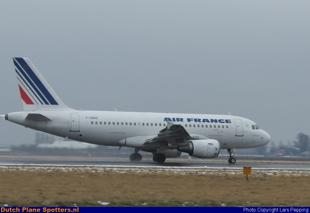 F-GRHZ Airbus A319 Air France by Lars Pepping