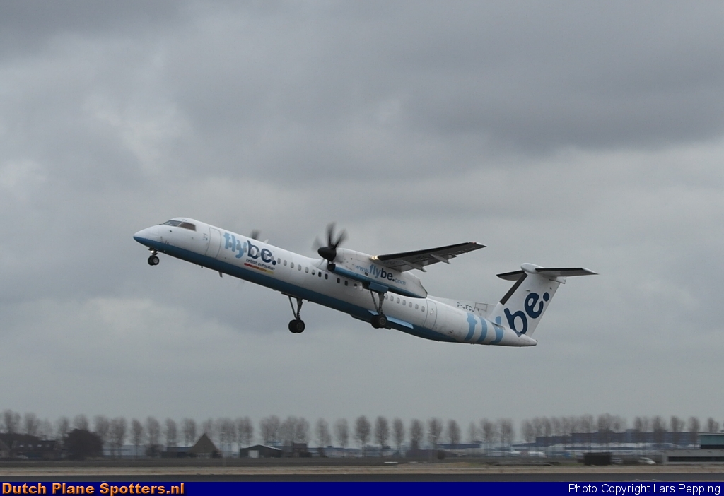 G-JECJ Bombardier Dash 8-Q400 Flybe by Lars Pepping