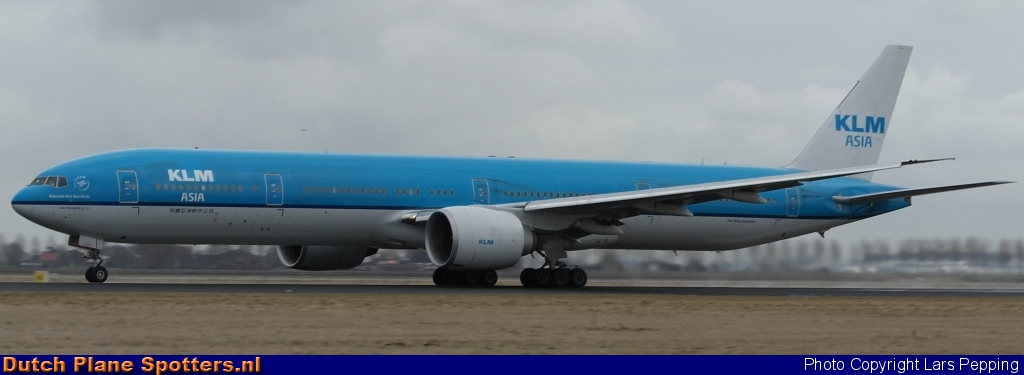 PH-BVC Boeing 777-300 KLM Asia by Lars Pepping