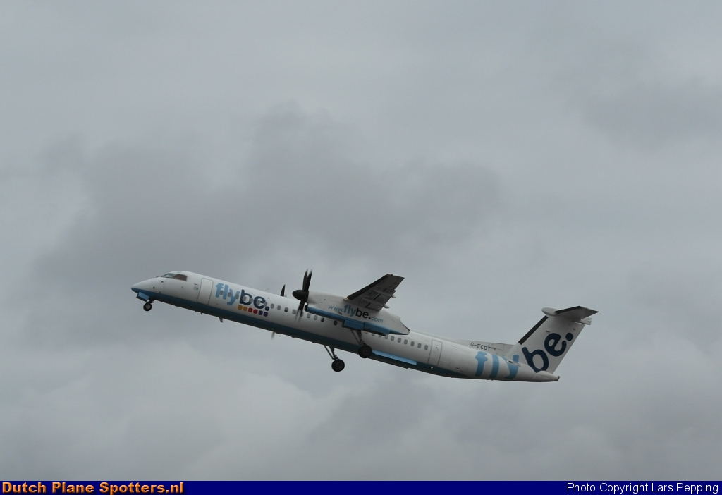 G-ECOT Bombardier Dash 8-Q400 Flybe by Lars Pepping