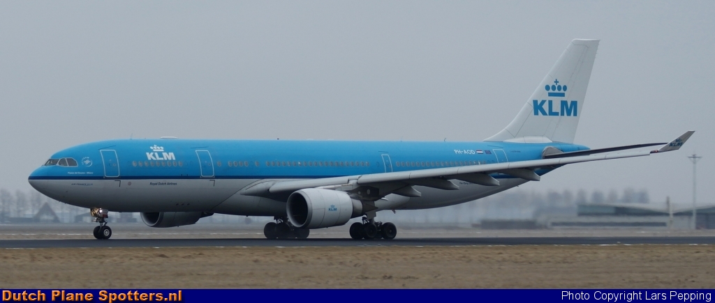 PH-AOD Airbus A330-200 KLM Royal Dutch Airlines by Lars Pepping