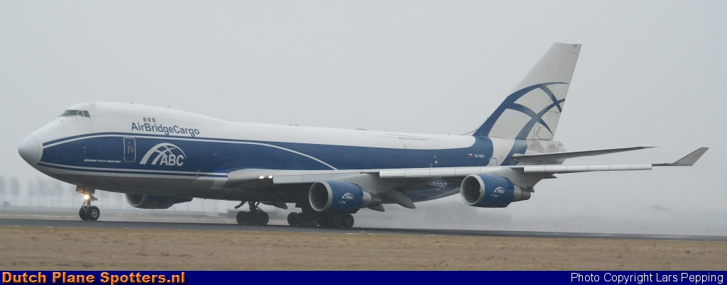 VQ-BGY Boeing 747-400 AirBridgeCargo by Lars Pepping