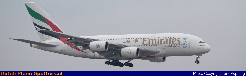 A6-EDL Airbus A380-800 Emirates by Lars Pepping