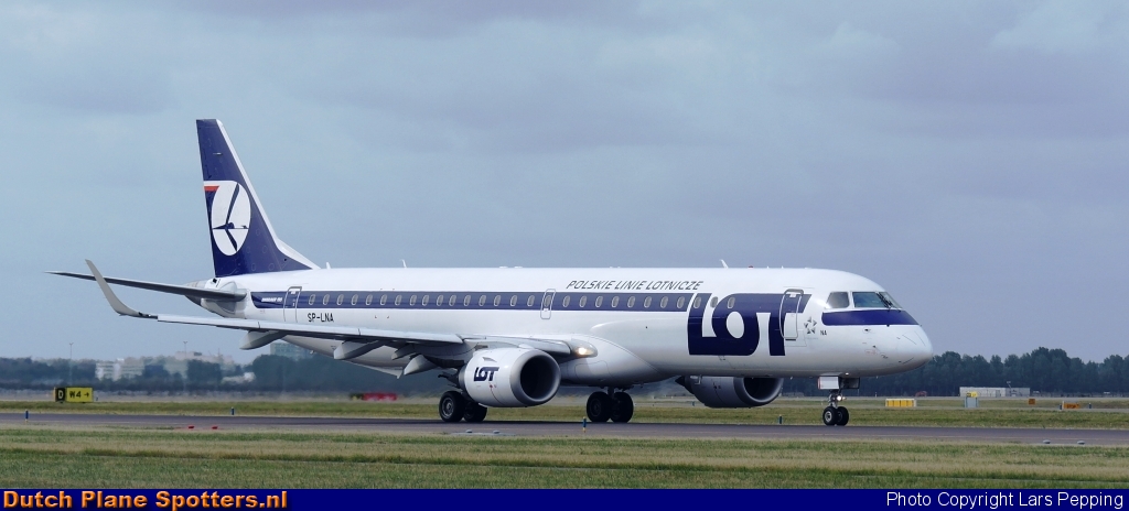 SP-LNA Embraer 195 LOT Polish Airlines by Lars Pepping