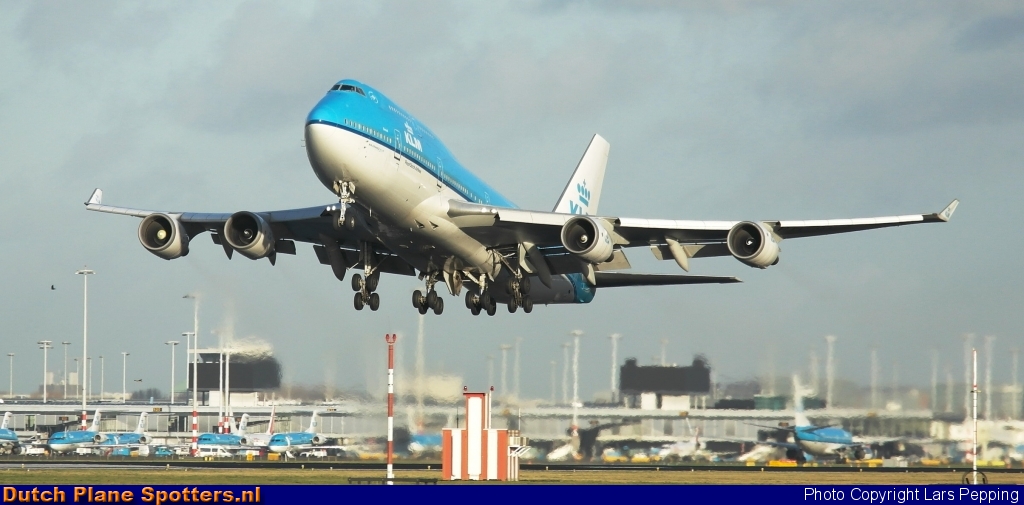 PH-BFS Boeing 747-400 KLM Royal Dutch Airlines by Lars Pepping