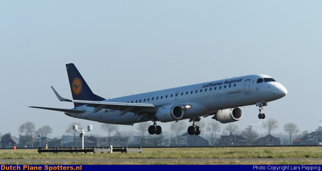 D-AEBP Embraer 195 CityLine (Lufthansa Regional) by Lars Pepping