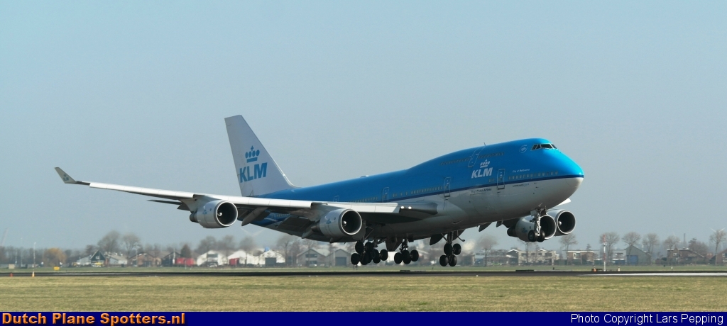 PH-BFE Boeing 747-400 KLM Royal Dutch Airlines by Lars Pepping