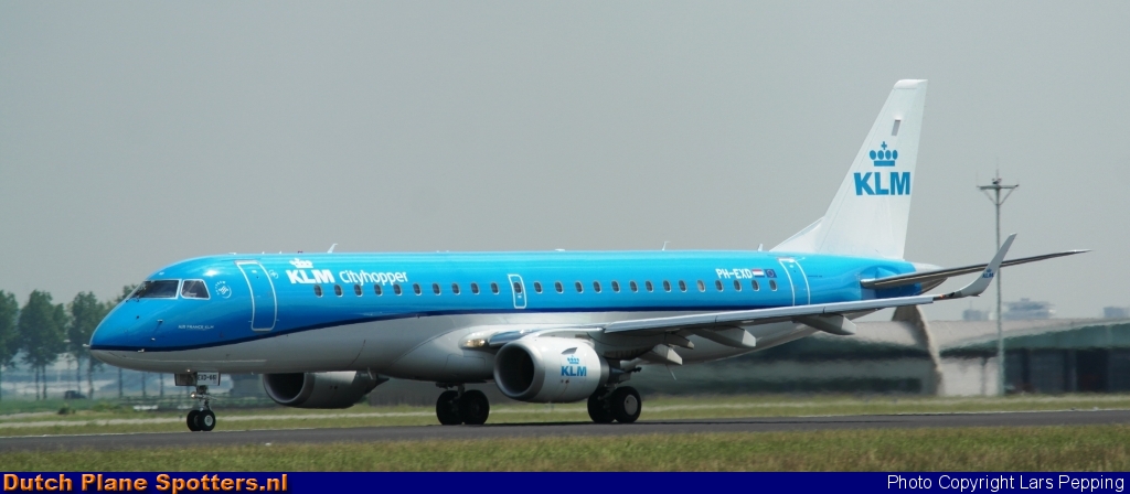 PH-EXD Embraer 190 KLM Cityhopper by Lars Pepping