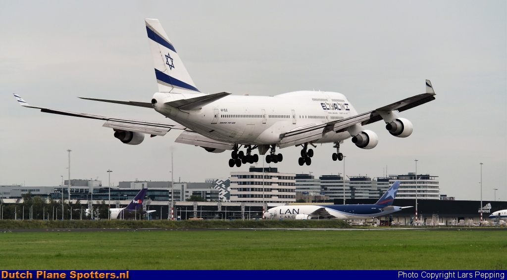 4X-ELE Boeing 747-400 El Al Israel Airlines by Lars Pepping