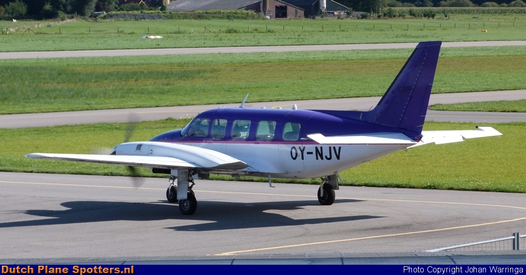 OY-NJV Piper PA-31 Chieftain Firma Scankort by Johan Warringa