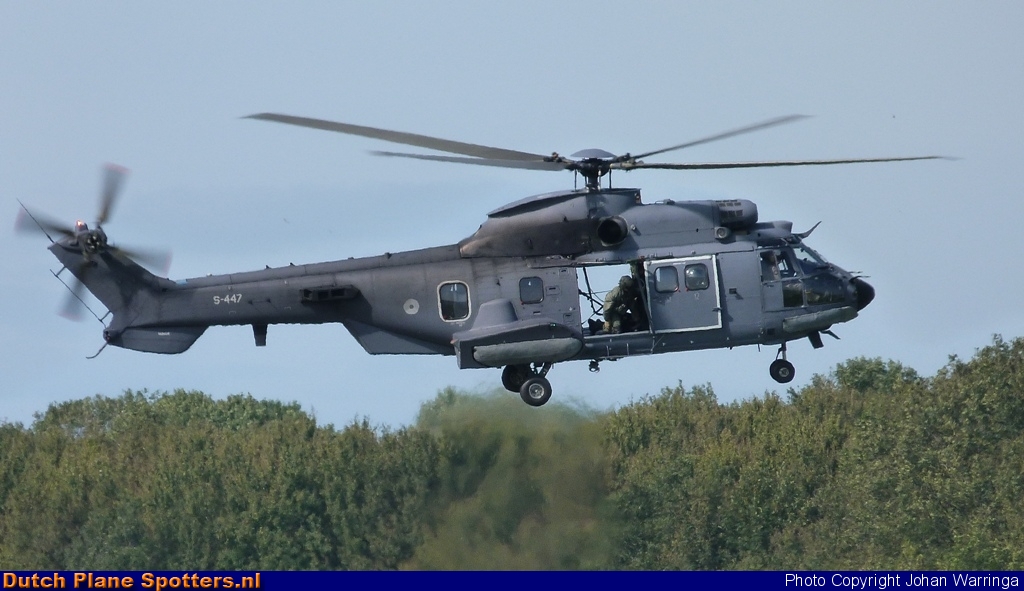 S-447 Eurocopter AS532 Cougar MIL - Dutch Royal Air Force by Johan Warringa