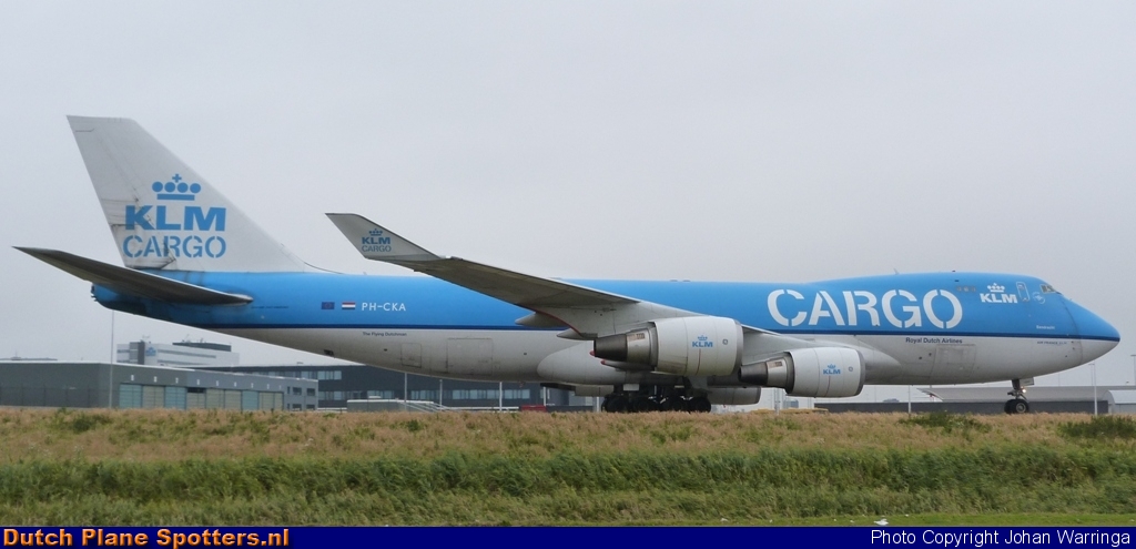 PH-CKA Boeing 747-400 KLM Cargo by Johan Warringa
