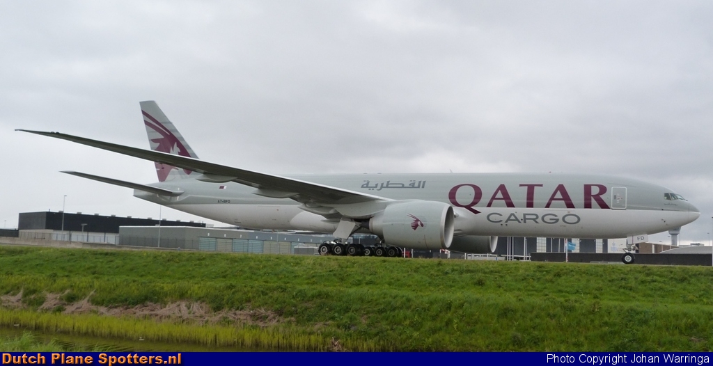 AF-BFD Boeing 777-F Qatar Airways Cargo by Johan Warringa