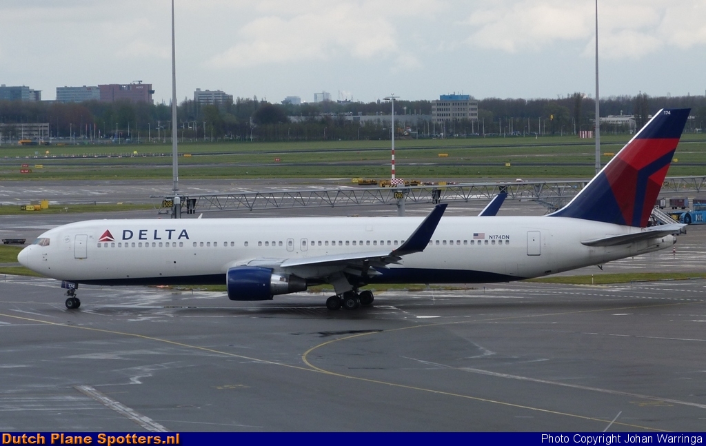 N174DN Boeing 767-300 Delta Airlines by Johan Warringa