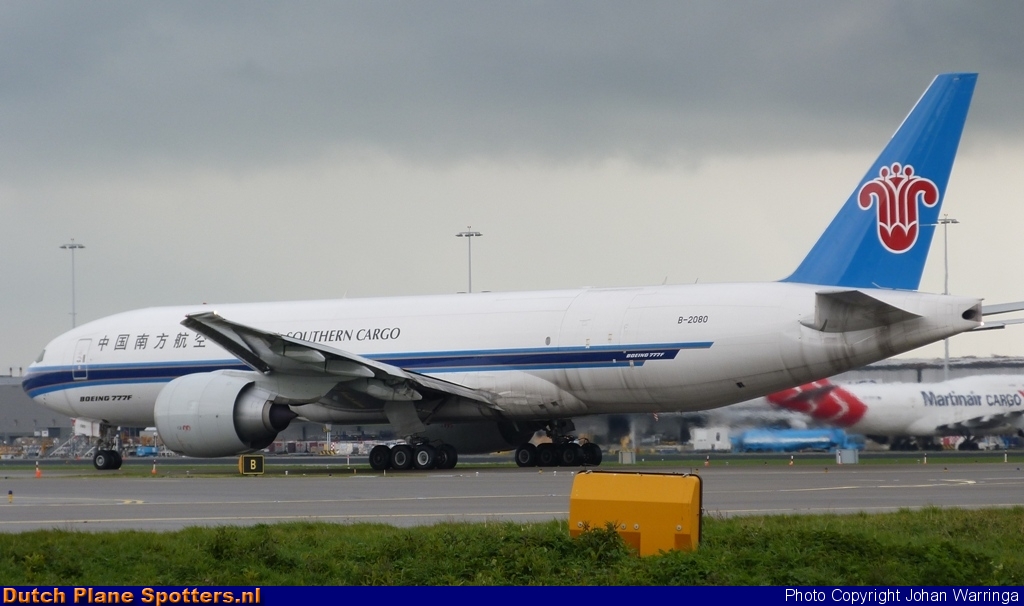 B-2080 Boeing 777-F China Southern Cargo by Johan Warringa