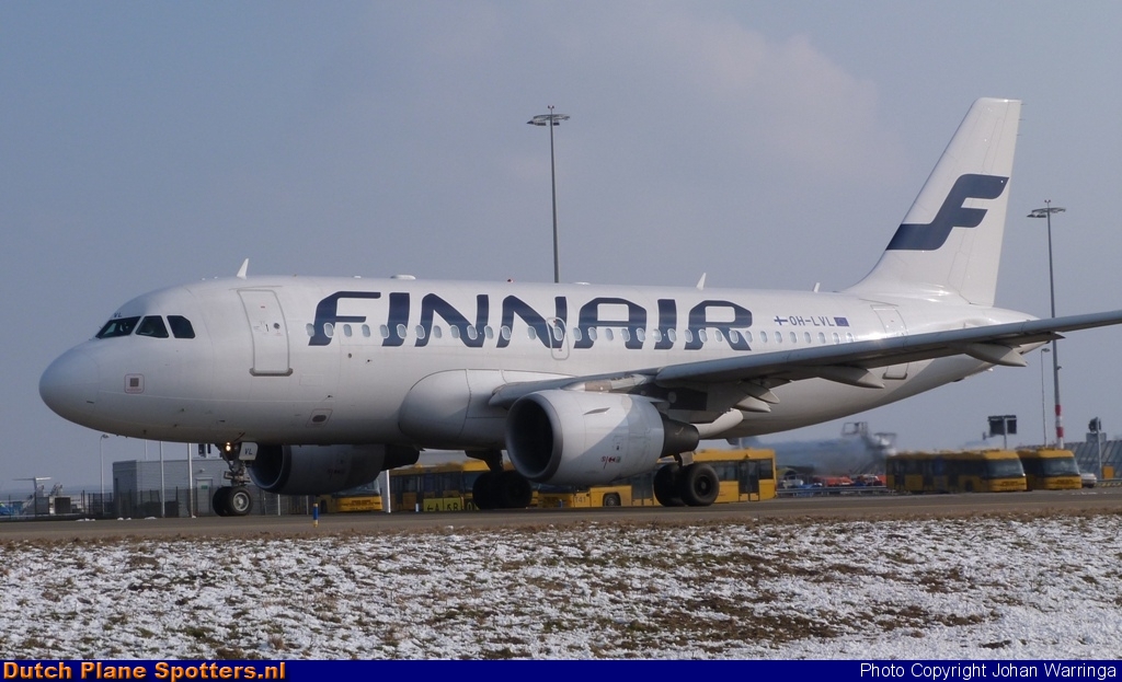OH-LVL Airbus A319 Finnair by Johan Warringa