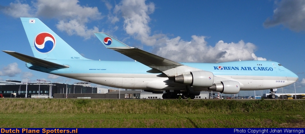 HL7601 Boeing 747-400 Korean Air Cargo by Johan Warringa