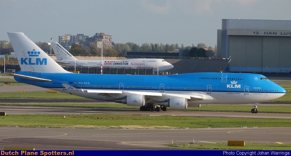 PH-BFD Boeing 747-400 KLM Royal Dutch Airlines by Johan Warringa