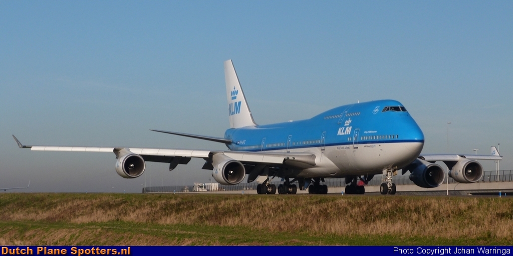 PH-BFE Boeing 747-400 KLM Royal Dutch Airlines by Johan Warringa