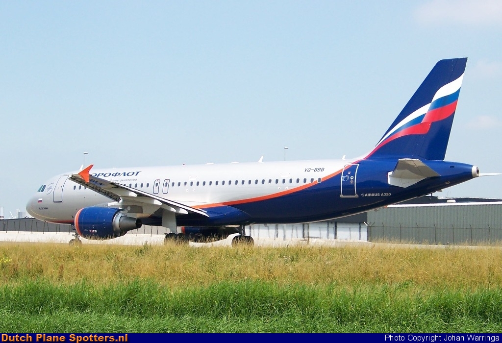 VQ-BBB Airbus A320 Aeroflot - Russian Airlines by Johan Warringa
