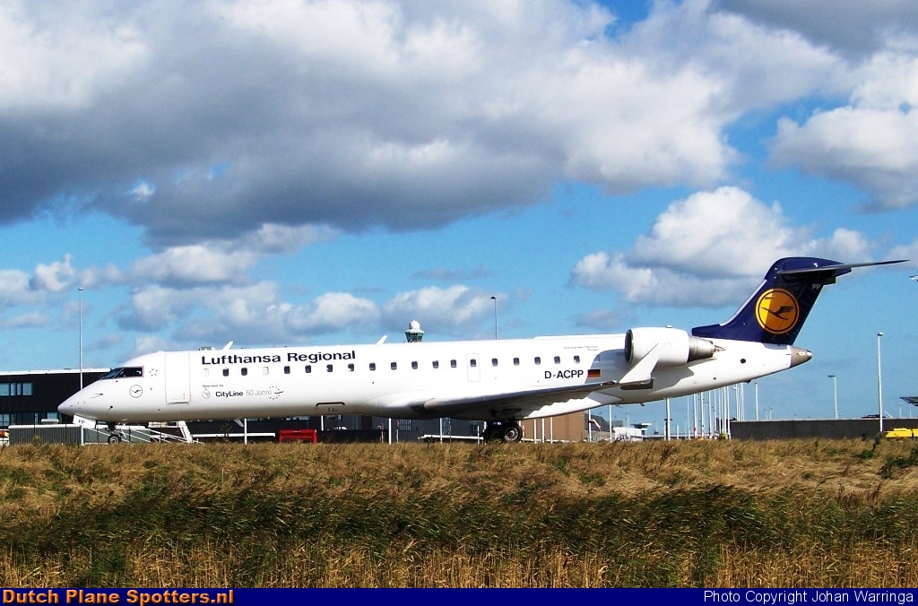 D-ACPP Bombardier Canadair CRJ700 CityLine (Lufthansa Regional) by Johan Warringa