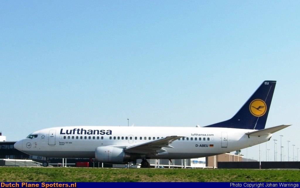 D-ABEU Boeing 737-300 Lufthansa by Johan Warringa