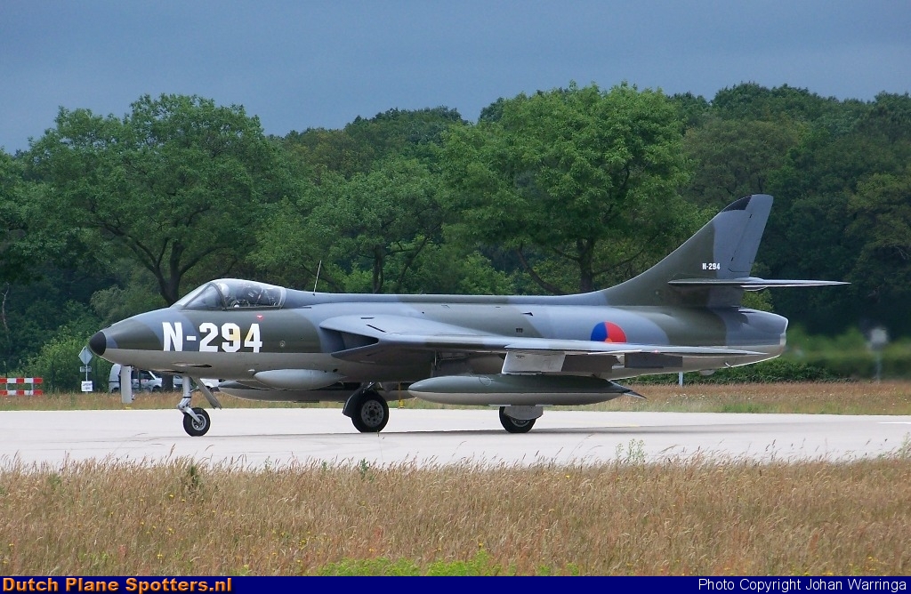 G-KAXF Hawker Hunter F6 Dutch Hawker Hunter Foundation by Johan Warringa