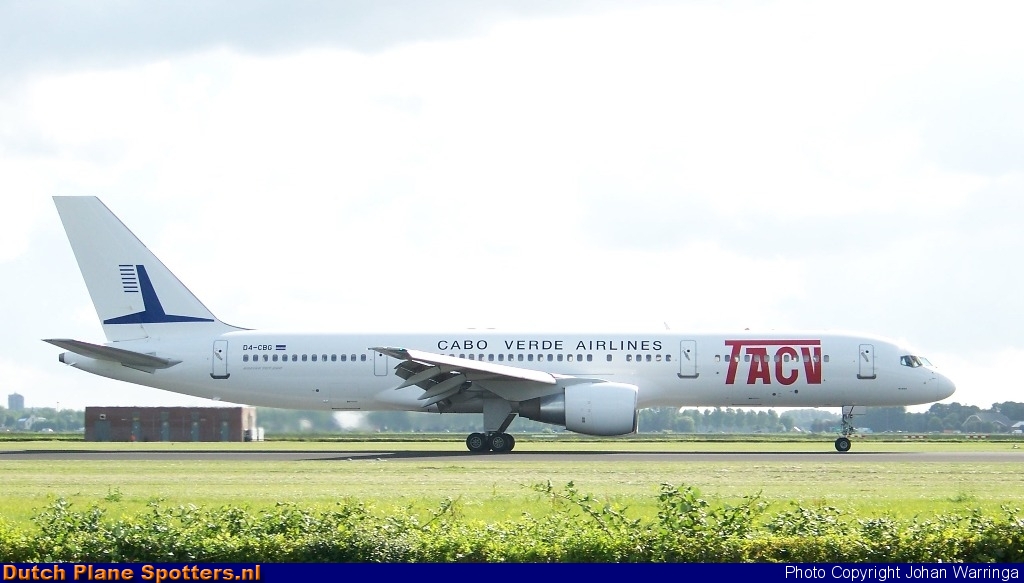 D4-CBG Boeing 757-200 TACV-Cabo Verde Airlines by Johan Warringa