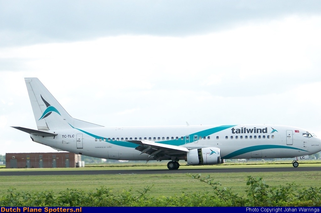 TC-TLC Boeing 737-800 Tailwind Airlines by Johan Warringa