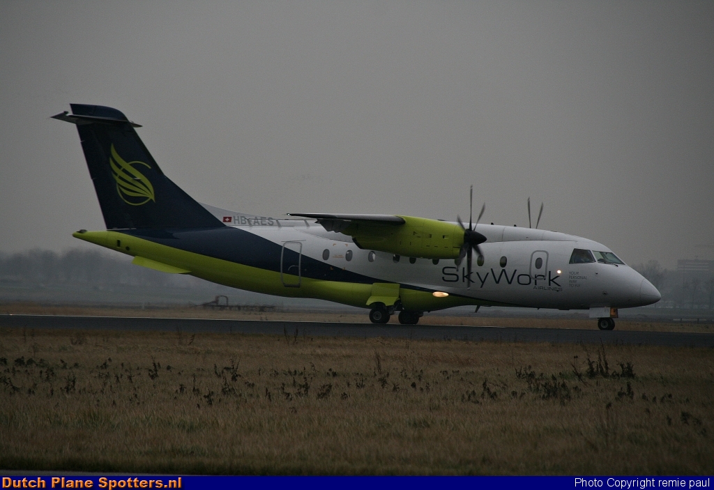 HB-AES Dornier Do-328 Sky Work Airlines by remie paul