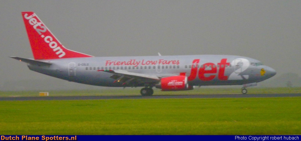 G-CELG Boeing 737-300 Jet2 by Robert hubach